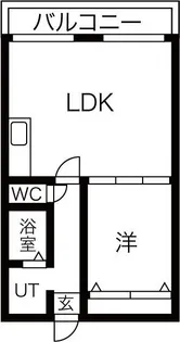 メゾンK【9階】の間取り