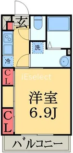 リブリ検見川町【3階】の間取り