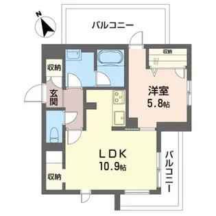 ヴィラビアンカ1の間取り