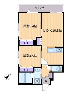 Maison de BANZAIII【2階】の間取り