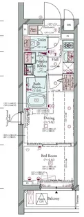 コンシェリア中野南台 THE RESIDENCE【2階】の間取り