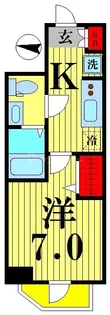 AZEST亀有SouthTower【4階】の間取り