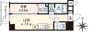 VISTA豊島【10階】の間取り