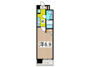 アルファコート西川口19【1階】の間取り