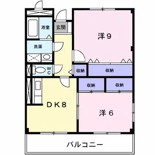 ファミリーステイツ2【3階】の間取り