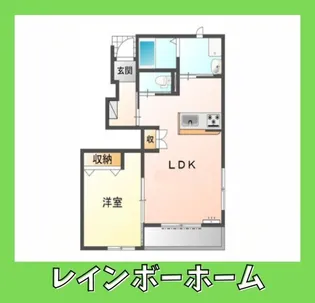 ポアリエ【1階】の間取り