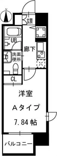 ウィズ丸子通【5階】の間取り