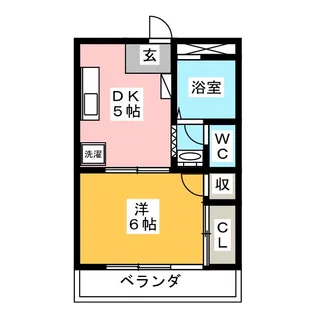 永瀬ビル【1階】の間取り
