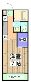 ヴィヴィ・セレサ壱番館【2階】の間取り