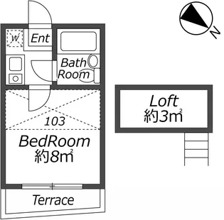 リビング・I【1階】の間取り