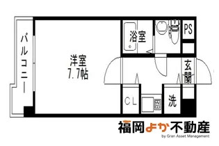 HONESTY高宮【2階】の間取り