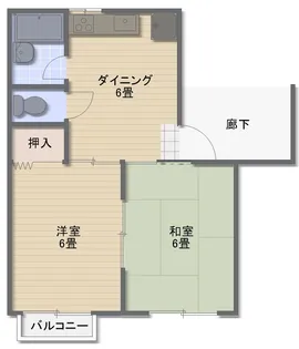 SKフラット【3階】の間取り