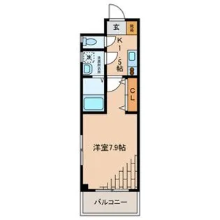 ビラ・エスト・ラート【3階】の間取り