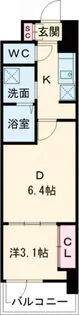 メイクス大阪鶴見【5階】の間取り