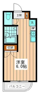 サンイーストM【1階】の間取り