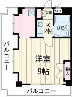 フェリカ宮崎台【4階】の間取り