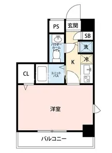 スカイコート東陽町EAST【5階】の間取り