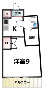 カーサヨサミ【1階】の間取り