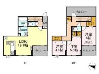 プライムレジデンスの間取り