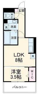 グレイスアイランド【2階】の間取り