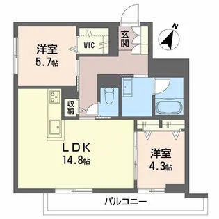 ARTIS COURT【2階】の間取り