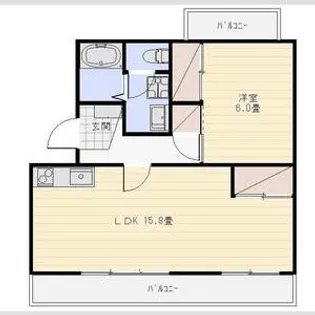 ラフォーレ向平【3階】の間取り