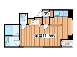 テラスWAT 2302【2階】の間取り