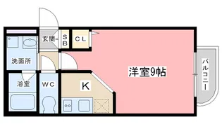 サンクラージュ山科駅前【1階】の間取り