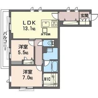espoir maison【1階】の間取り