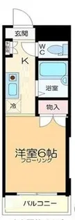 クレセント北山【1階】の間取り