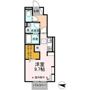 ピュア ポエム【1階】の間取り