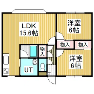 FLIESE HOUSE【2階】の間取り