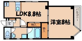 ツボタビルII【2階】の間取り