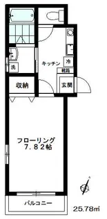 カーサセレッサ【2階】の間取り
