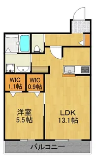 日吉スカイハイツ【2階】の間取り