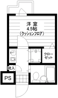 クレッセント目黒の間取り