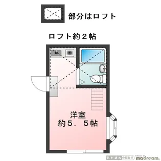 ライブコア石神井台【2階】の間取り