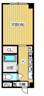 KOHARAマンション【4階】の間取り