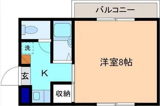 プチカレッジ5【1階】の間取り