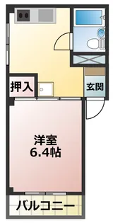 東陽ハイム【2階】の間取り