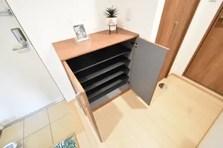 フォレストコートS【1階】の玄関