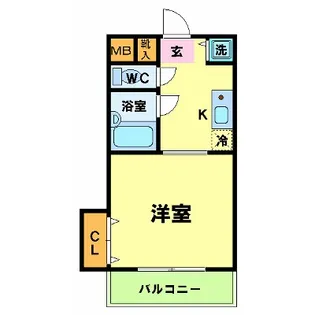 菱和パレス東池袋【2階】の間取り