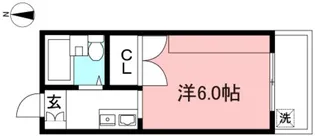 ロイヤルハイムK【1階】の間取り