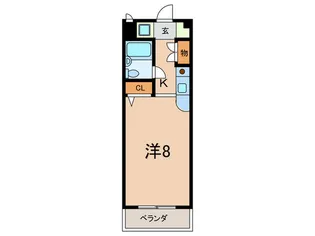 ヴィラサンクト アントン【2階】の間取り