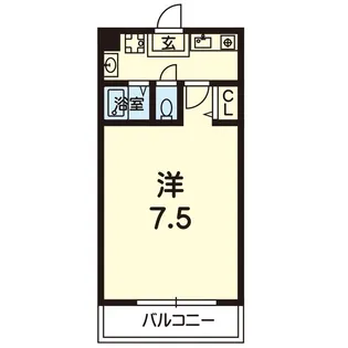メゾン・ド・ユートピア2番館【1階】の間取り