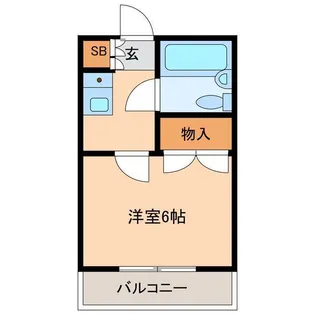 ハイツエレガンス【1階】の間取り