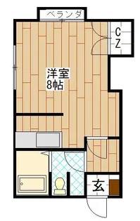 グリーンハイツ【1階】の間取り