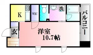 ラゾプレイス己斐【3階】の間取り