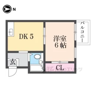 米田マンション【4階】の間取り