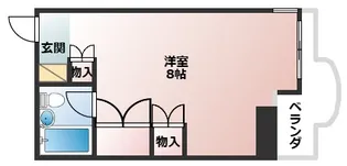 ル・メトロ【4階】の間取り